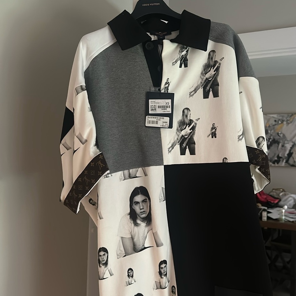 Louis Vuitton special addition collard top